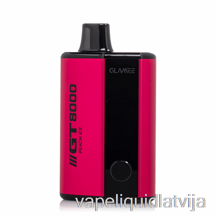 Glamee Gt8000 Vienreizējās Lietošanas Persiku Ledus Vape šķidrums